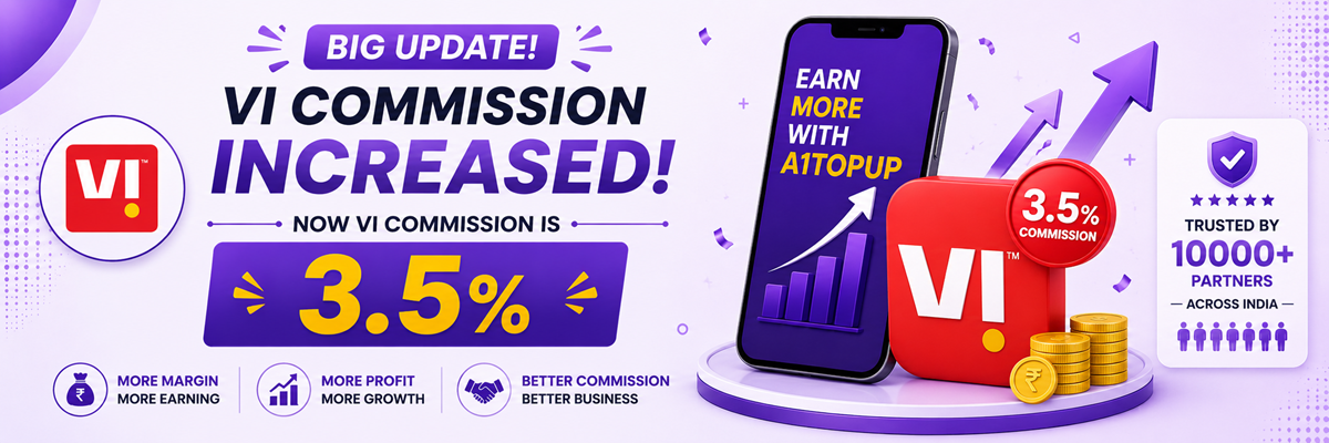 A1Topup - VI commission increased